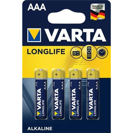 Varta 04103 Egyszer használatos elem AAA Lúgos (4103101414)