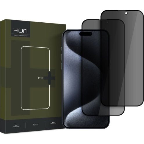 HOFI PRIVATIZIRNO STEKLO ANTI SPY GLASS PRO+ 2-PACK ZA IPHONE 16 PRO MAX
