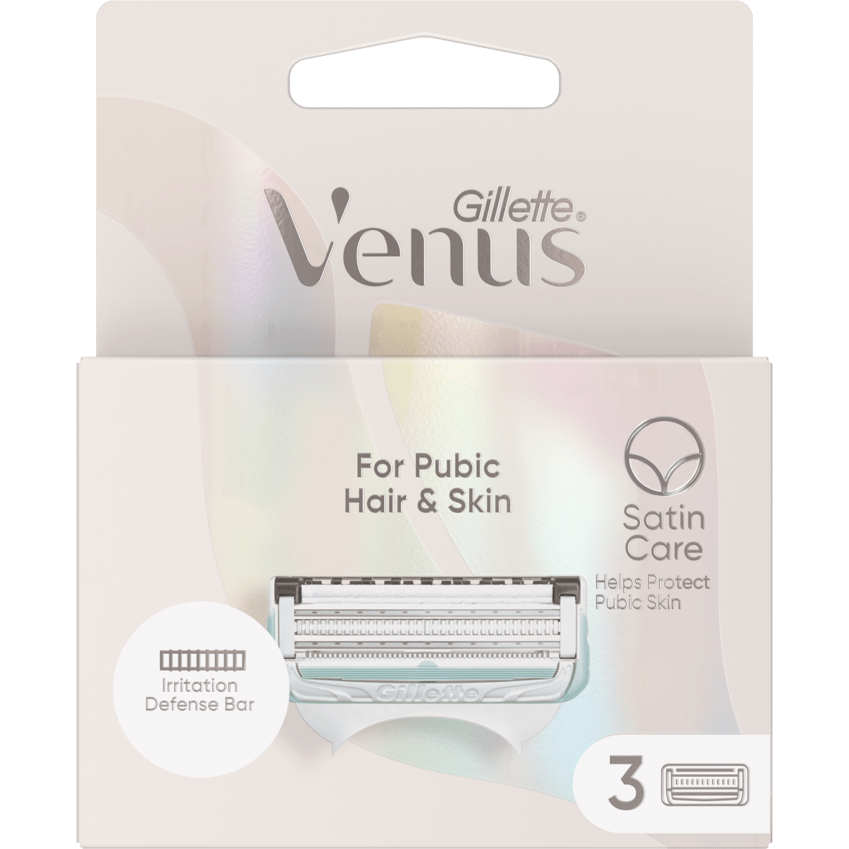 Gillette Venus Satin borotvabetét bikinivonal szőrtelenítéshez 3db (8006540816837) (8006540816837)