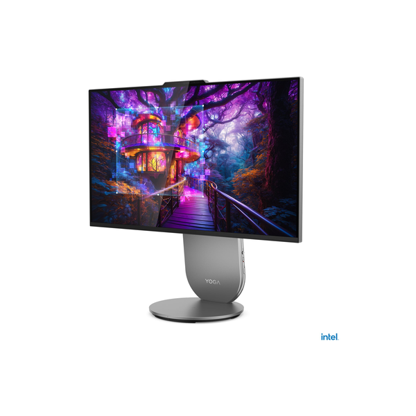 Komputer Lenovo Yoga AIO 9 27IAH10 27 QHD ULT7-255H/16GB/1TB/Intel Arc 140T/WIN11 Home/Nordic kbd/Luna Grey/2Y Warranty | 27IAH10 | Desktop | AIO | 27 | Inte Core Ultra 7 | 255H | 16 GB | Soldered LPDDR5x | 1000 GB | Intel Arc GPU | English | Wind