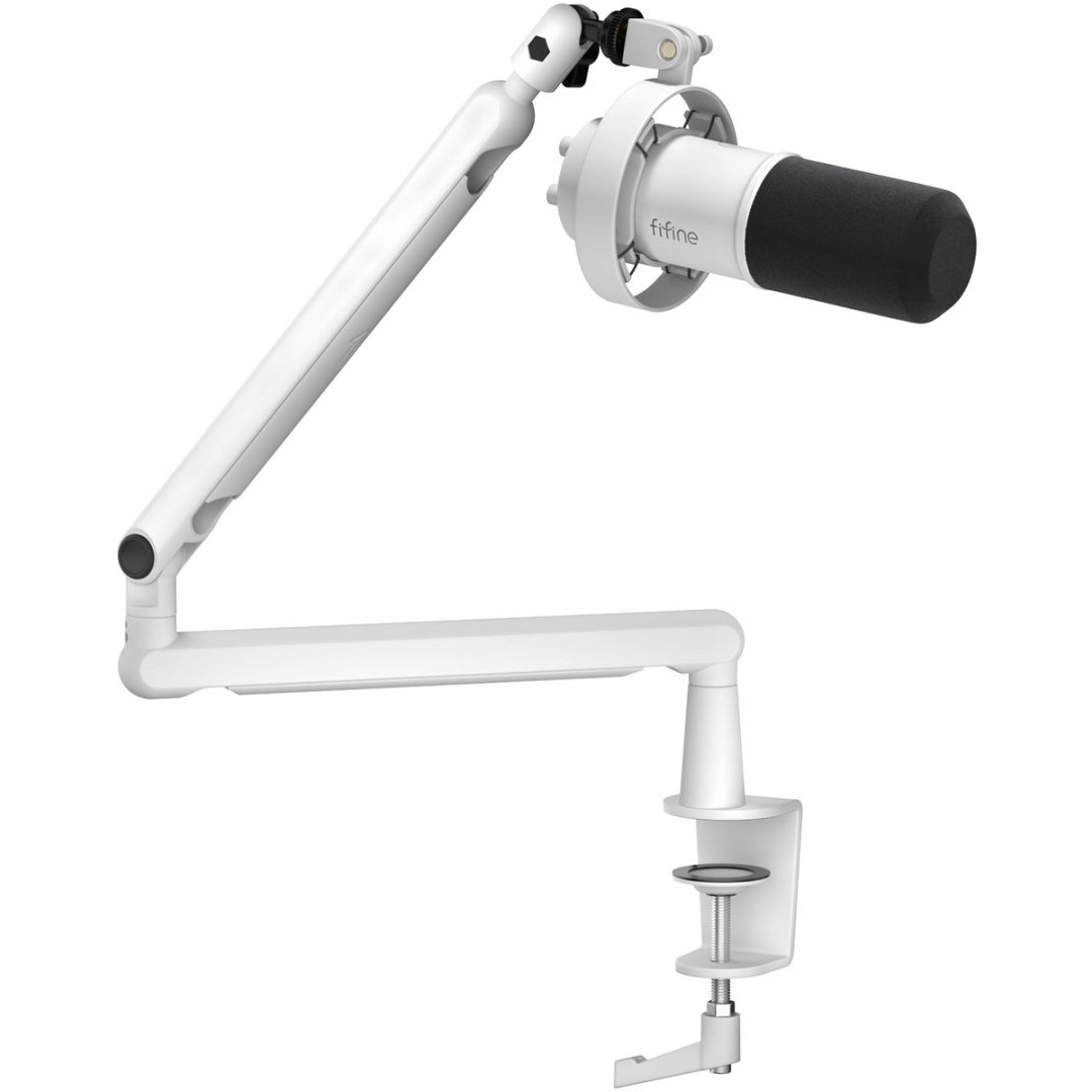 FIFINE T688W dinamikus kardioid mikrofon USB-C XLR fehér K688W (5410464334668)