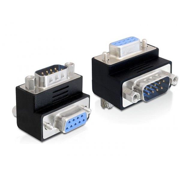 Delock DL65267 Sub-D 9 pin apa -> anya 270°-ban elforgatott adapter