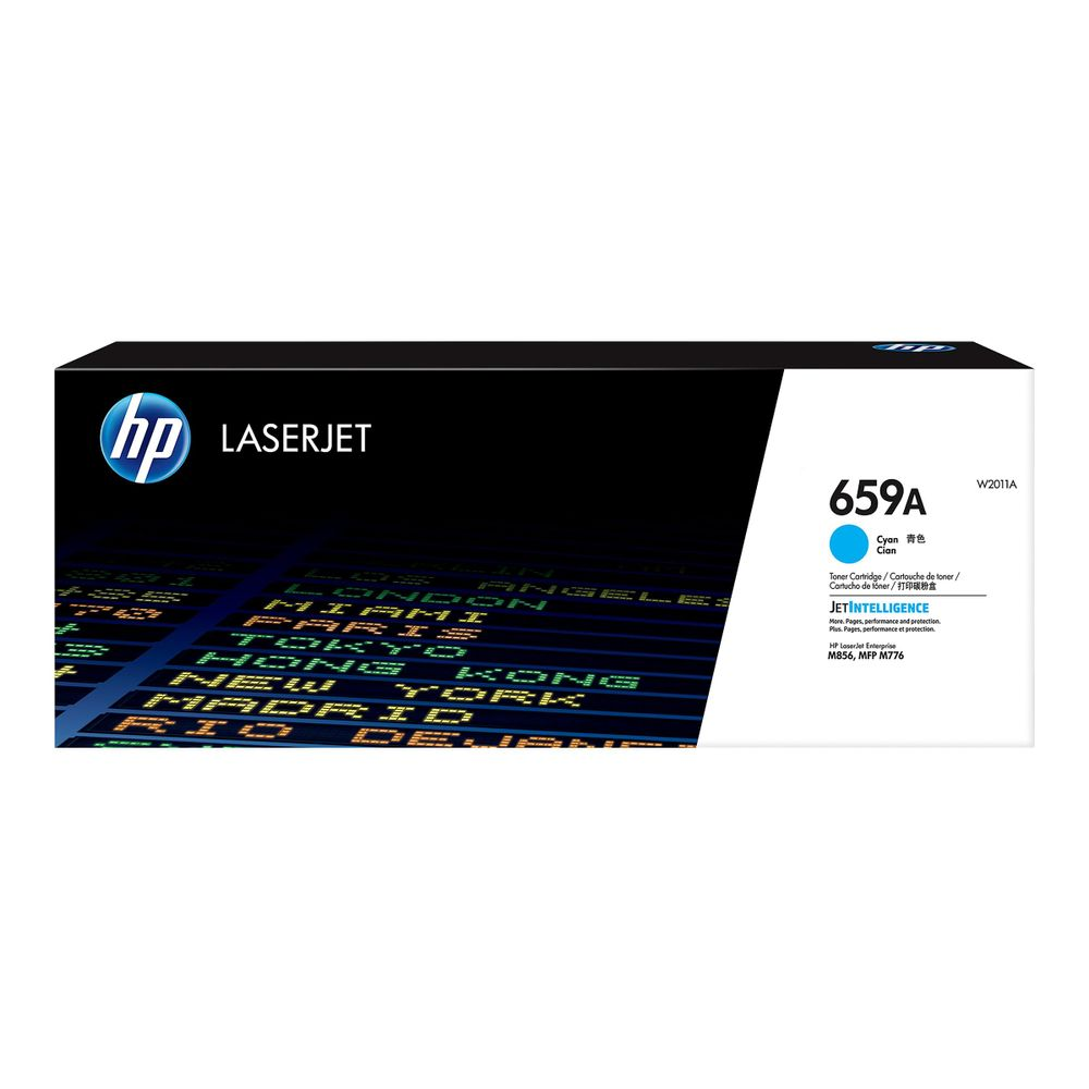 HP 659A - cyan - original - LaserJet - toner cartridge (W2011A) (W2011A)