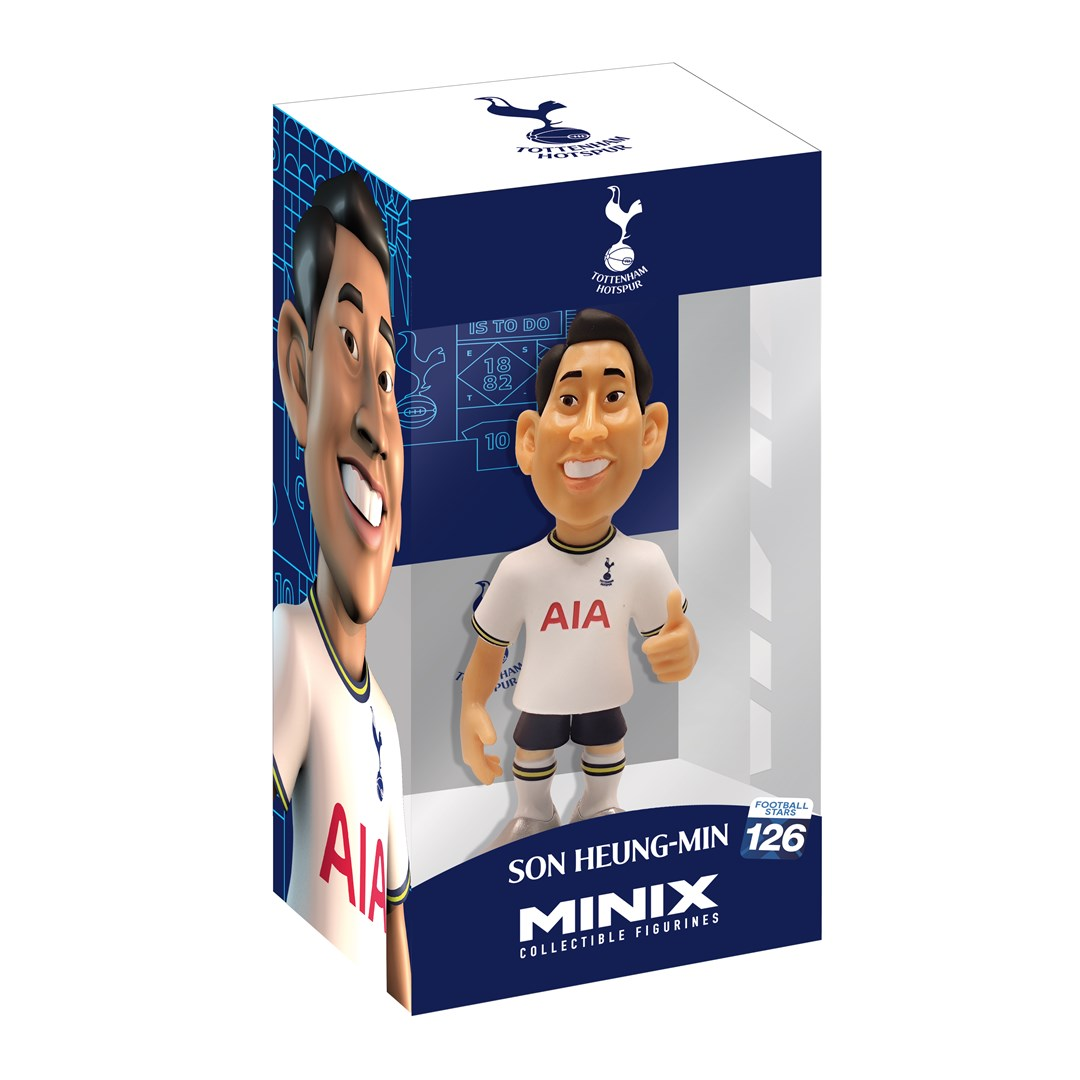 Minix 126 Football Stars - Tottenham Hotspur Son Heung-Min gyűjthető Focista figura 12cm (14194)