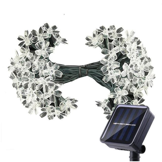 X-Site YHD-001 LED fényfüzér, virág, fehér, 5 m (YHD001W5-1592)