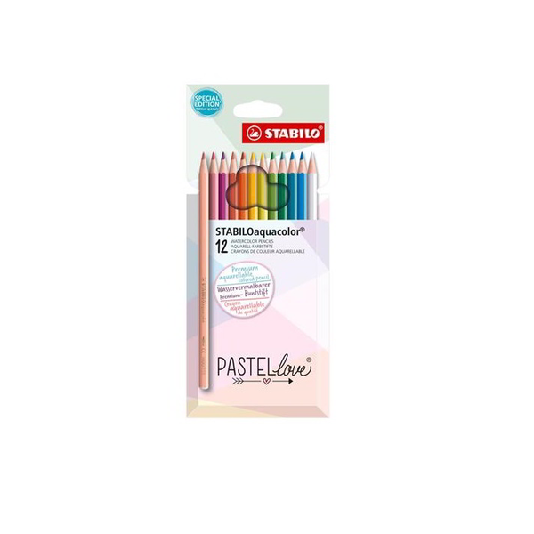 STABILO STABILOaquacolor Flerfarvet 12 stk
