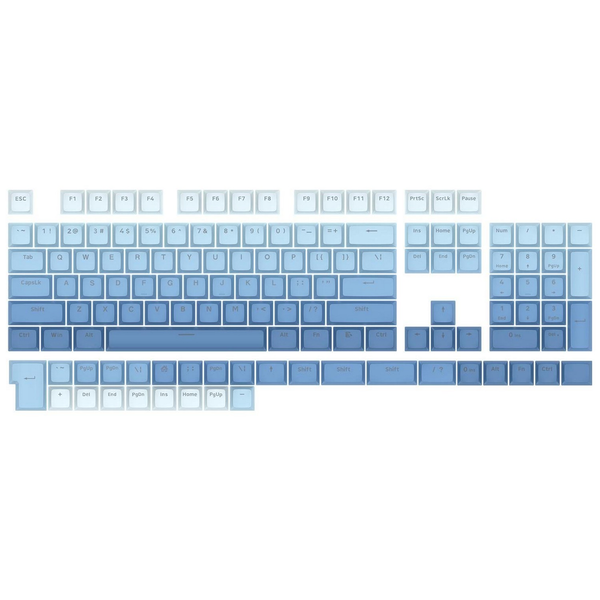 Redragon A134 Ombre Blue Mechanikus Billentyűzet gomb készlet (104 db / csomag)