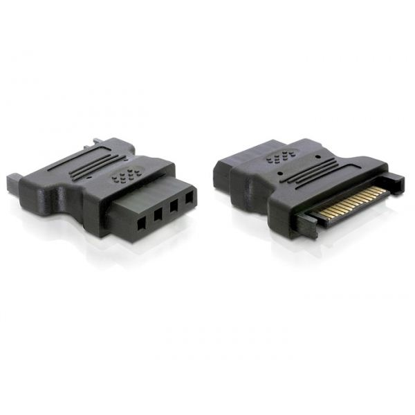 Delock DL82326 IDE molex - SATA tápcsatlakozó adapter (DL82326)