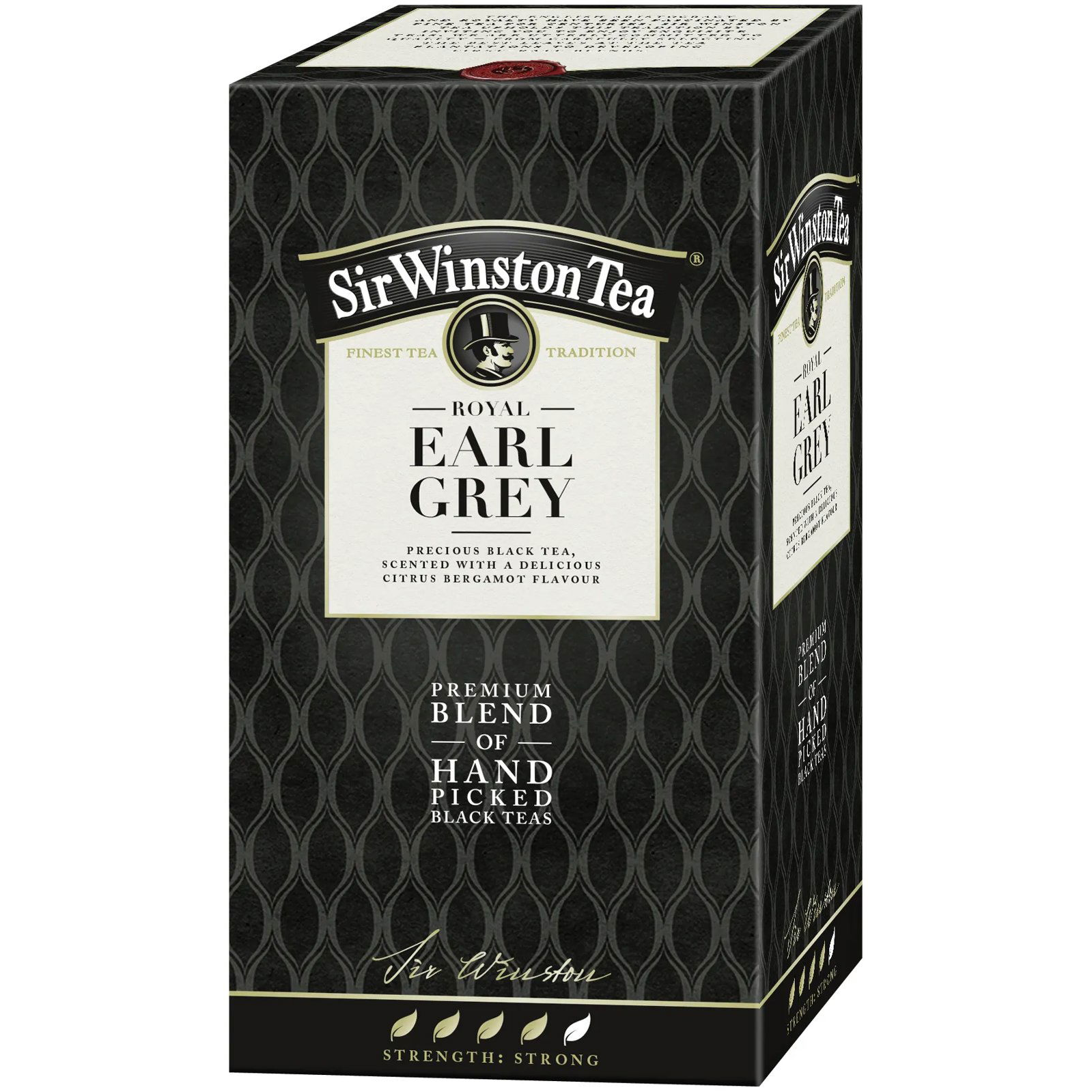 Teekanne Sir Winston Earl Grey, 20 filter (5901086050727)