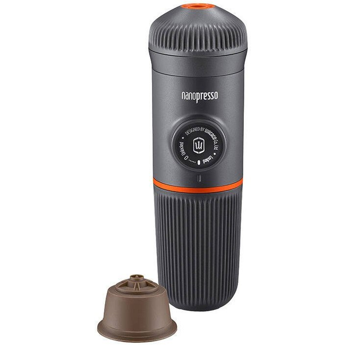 Wacaco Nanopresso Hordozható eszpresszó kávéfőző + Nespresso adapter (47366-0)