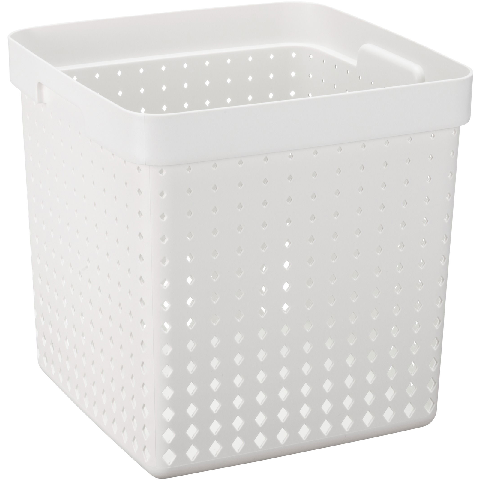 NHG Seoul tárolókosár 29,6 × 29,6 × 29,6 cm XL, fehér (60260808)