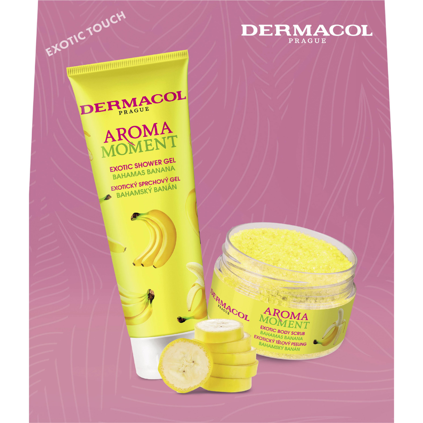 DERMACOL Aroma moment Banán 2024, 250 ml (8595003133982)