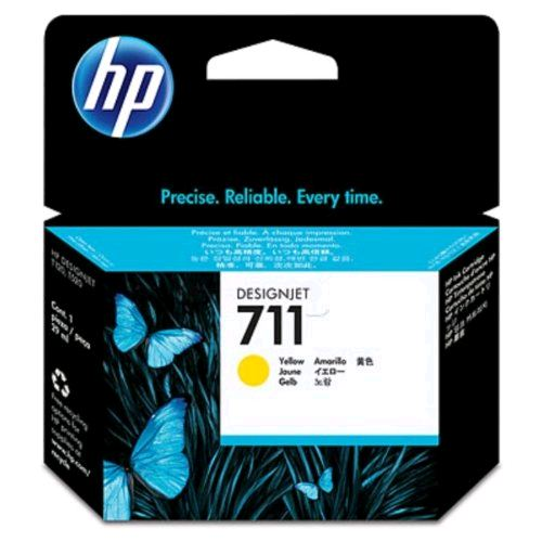 HP CZ132A sárga patron (711) (CZ132A)
