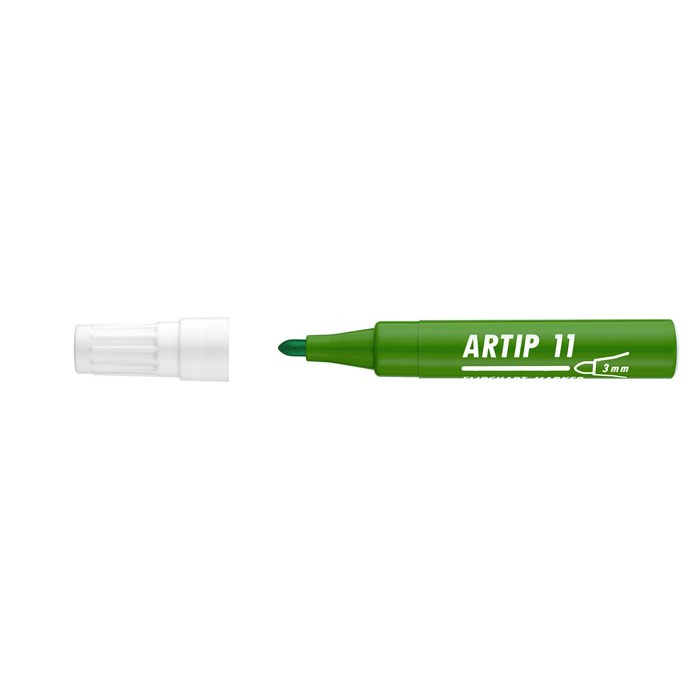 ICO Artip 11 1-3mm Flipchart marker - kúpos - Zöld (9580016004)