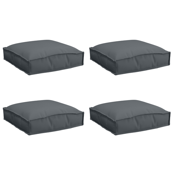 Perne Pallet pentru șezlong 4 buc antracit 40x40x8 cm țesătură Oxford