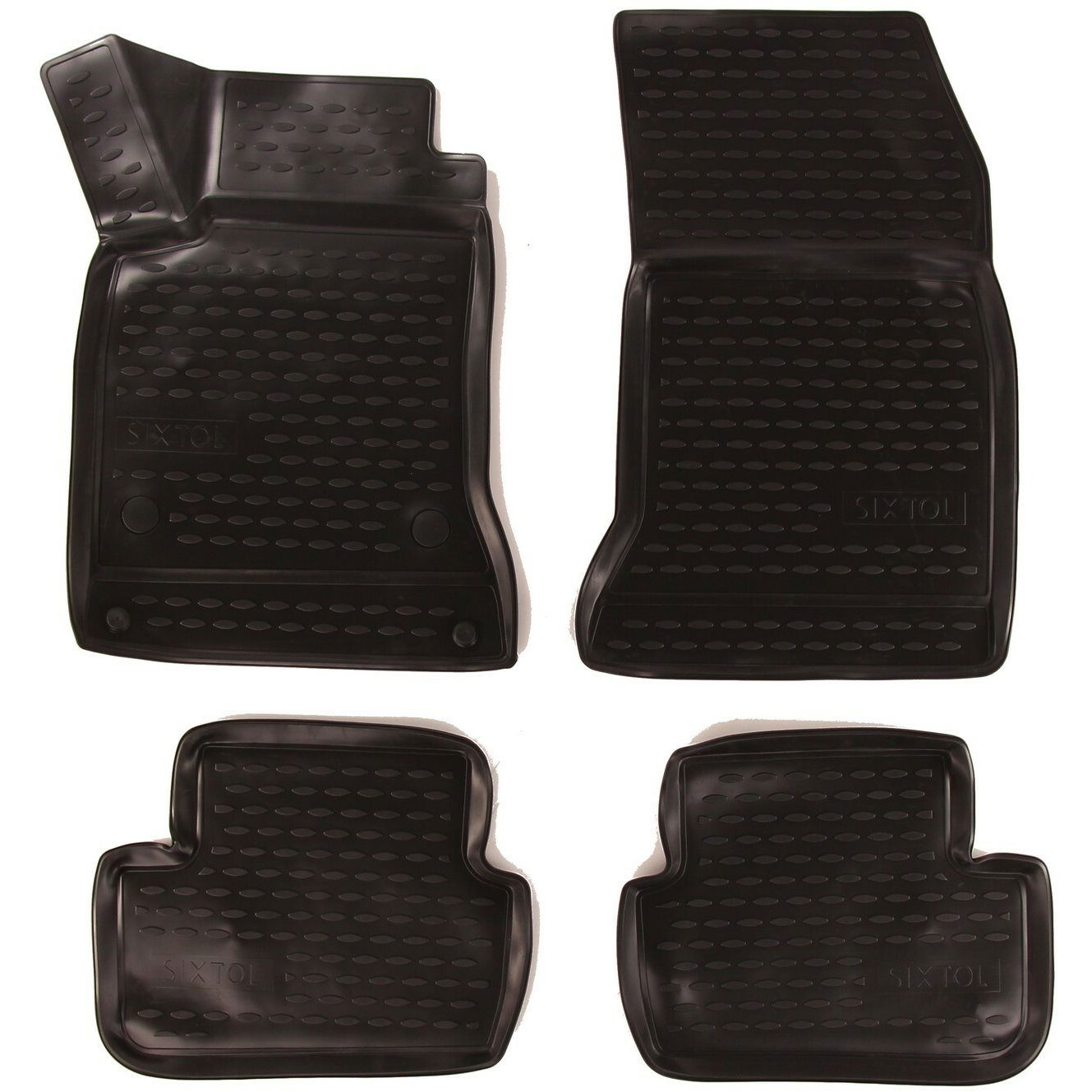 SIXTOL 3D Rubber Mats for MERCEDES-BENZ CLA-Class, 2013->, Europe (HBC10814)
