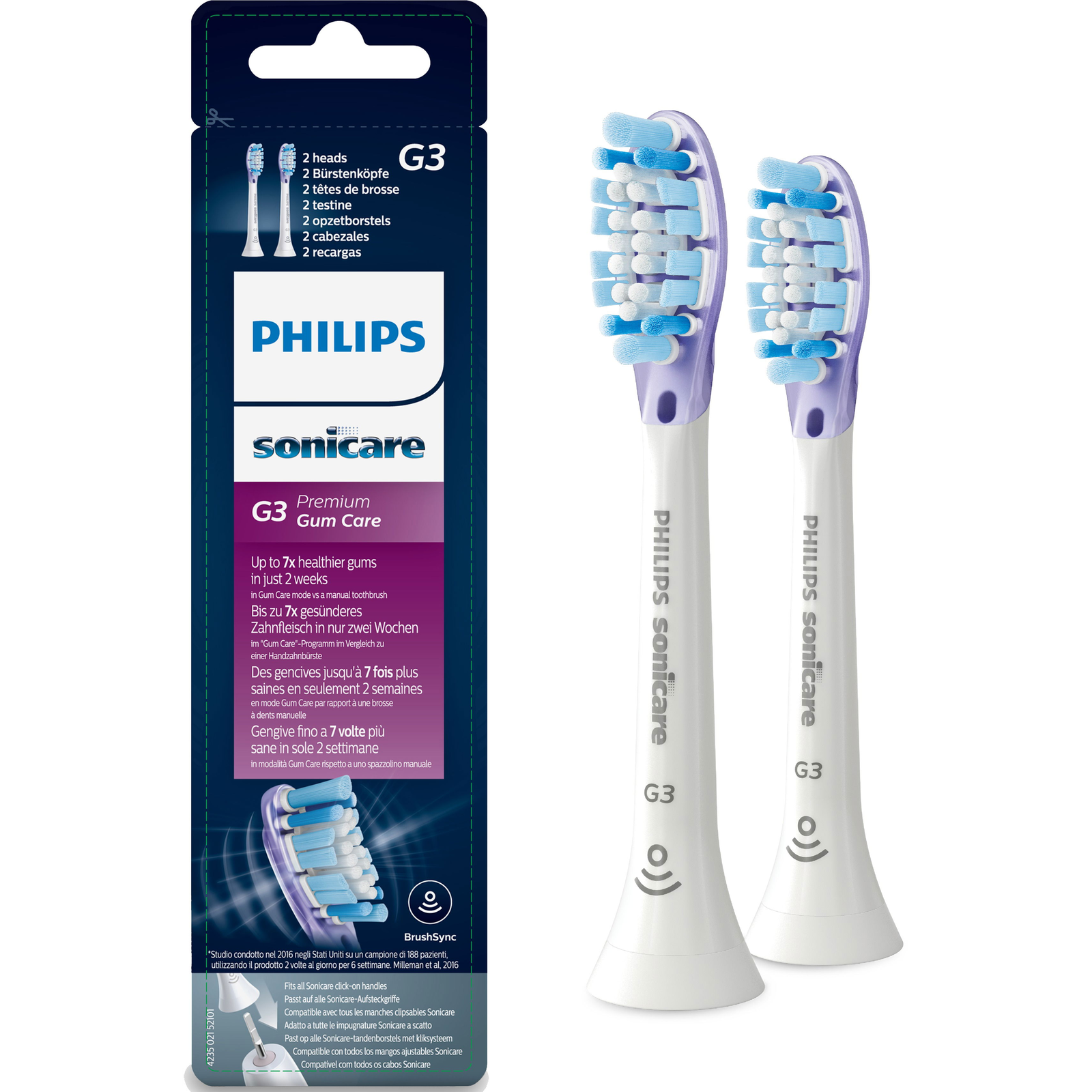 Philips Sonicare Premium Gum Care HX9052/17, 2db (HX9052/17)