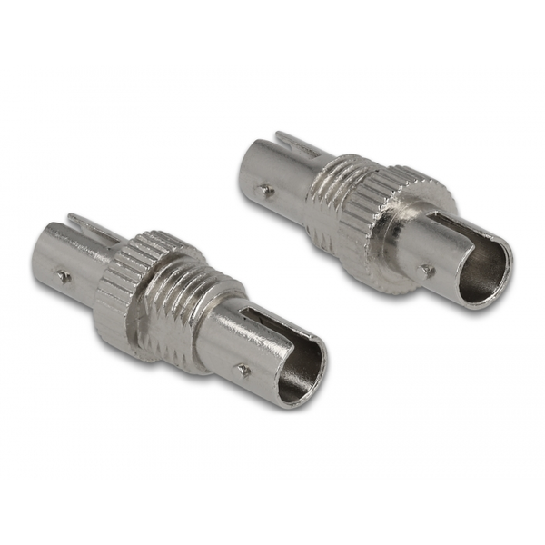 DELOCK LWL Kupplung ST Simplex Bu zu ST Simplex Bu Metall