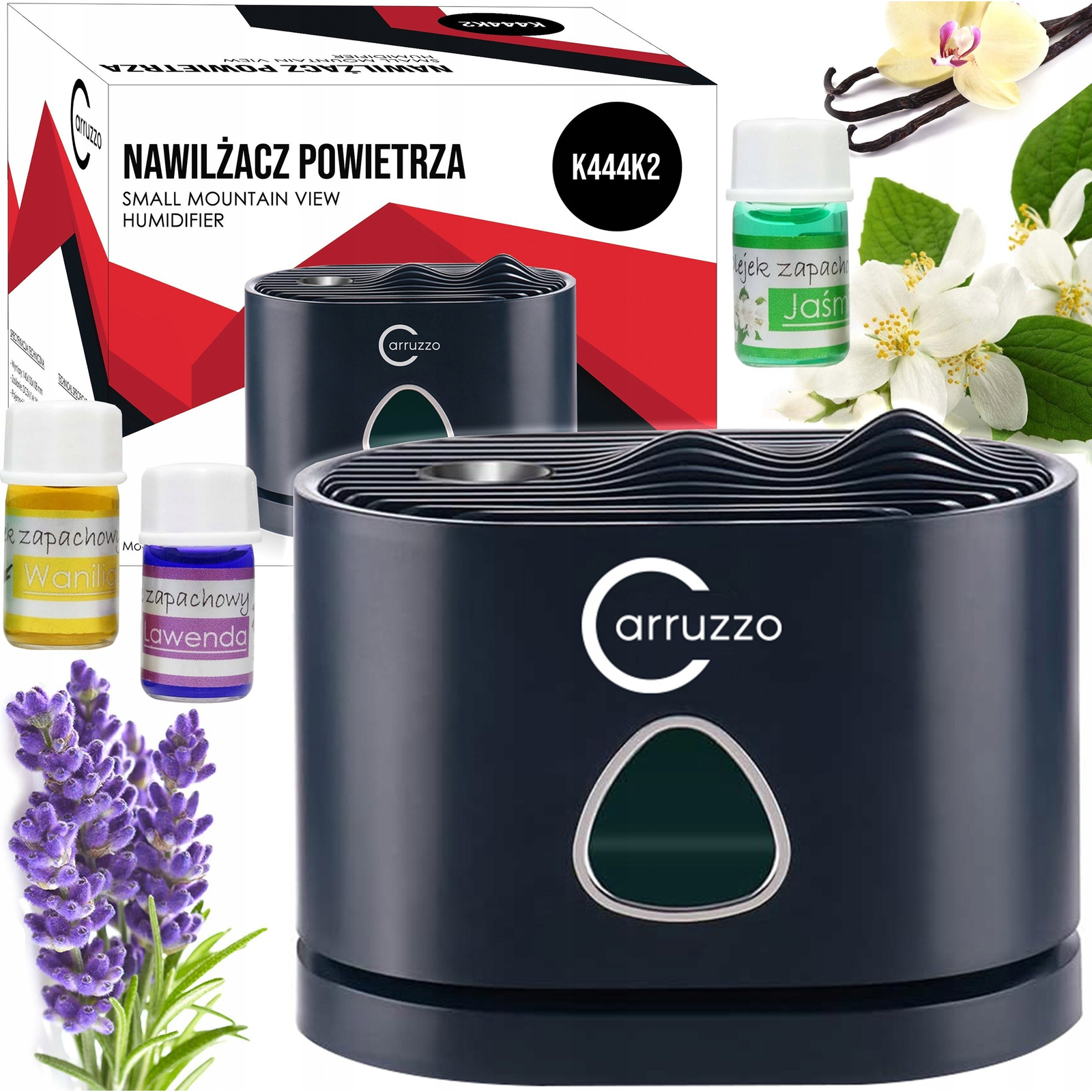 Carruzzo K444K2 ultrahangos párásító fehér (K444K2)