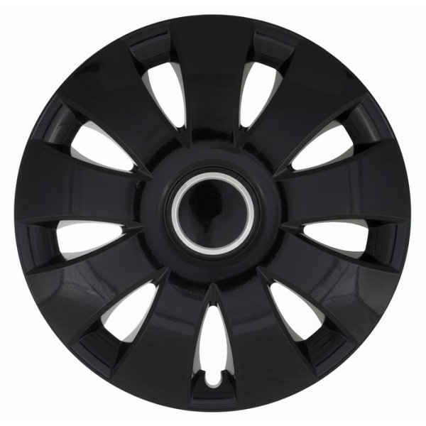 Jestic 15"-os Aura Ring dísztárcsa szett fekete (4db) (JES15AURARBL)