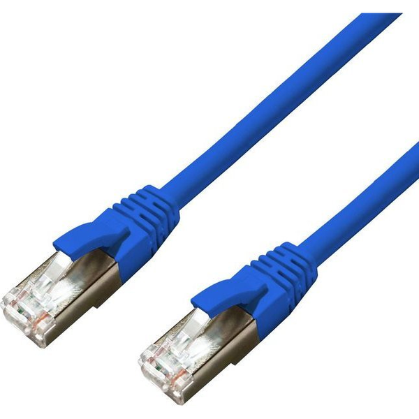 MicroConnect CAT6A S/FTP 3m Blue LSZH