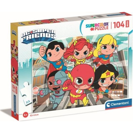 Clementoni Supercolor 25720 puzzle 104 pz Fumetti