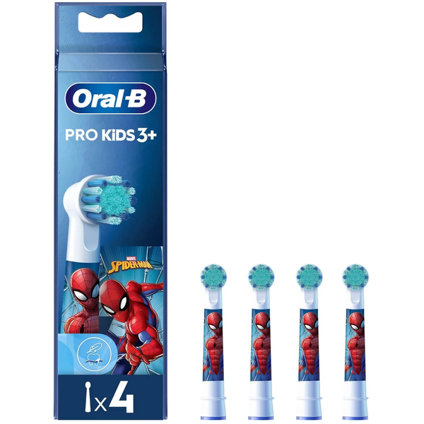 Oral-B Kids Pro Kids3+ 4 db Többszínű, Fehér