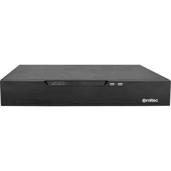 Ernitec 0070-10405 Videoregistratore di rete (NVR) Nero