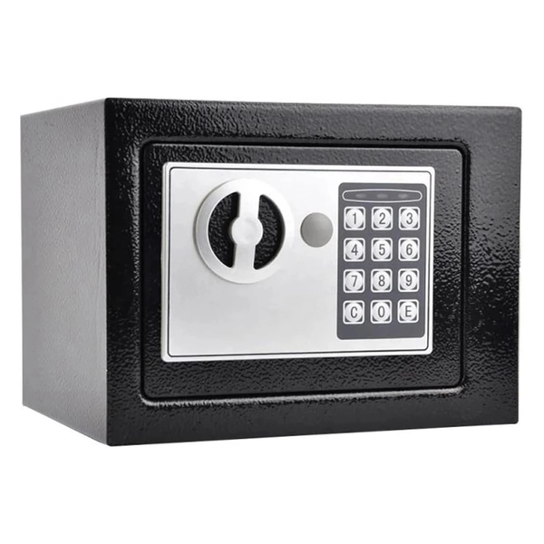 Extralink Home | Electronic Lock Safe | Digital Code Armoured Cassette, Keys, S-406