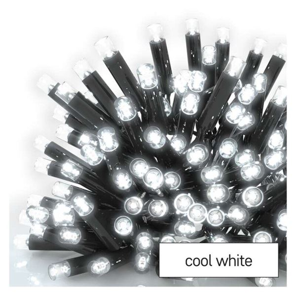 Emos LED fényfüzér 5m 50LED IP44 hidegfehér (D2AC01)