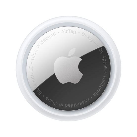 Apple AirTag Bluetooth Lokátor - Stříbrný
