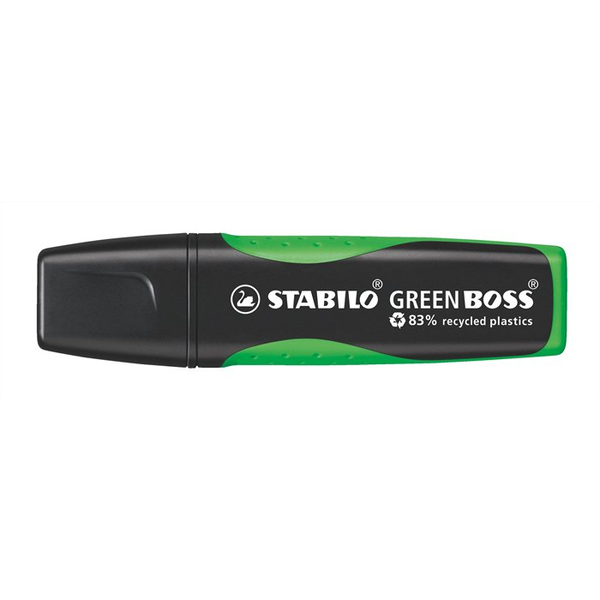 STABILO GREEN BOSS speedmarker 1 stk Mejselspids Grøn