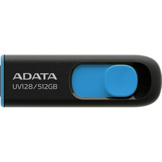 ADATA UV128 USB флаш памет 512 GB USB Тип-A 3.2 Gen 1 (3.1 Gen 1) Черен, Син