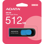 ADATA UV128 USB флаш памет 512 GB USB Тип-A 3.2 Gen 1 (3.1 Gen 1) Черен, Син