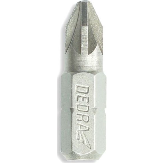 Dedra 18A01Pz10-03 Csavarhúzó Bitek Pozidriv, 25 mm, 3 Darab/Csomag (18A01PZ10-03)