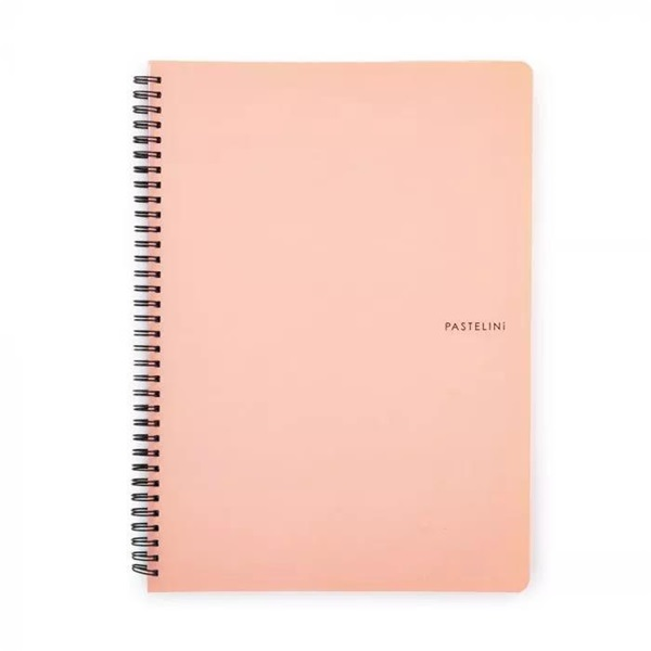 Oxybag Pastelini Apricot A4 60 lapos vonalas spirálfüzet (8-799)