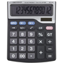 Електронен настолен калкулатор, Esperanza 90354, размери 195 x 152 x 35 mm, голям 12-разряден дисплей, черен