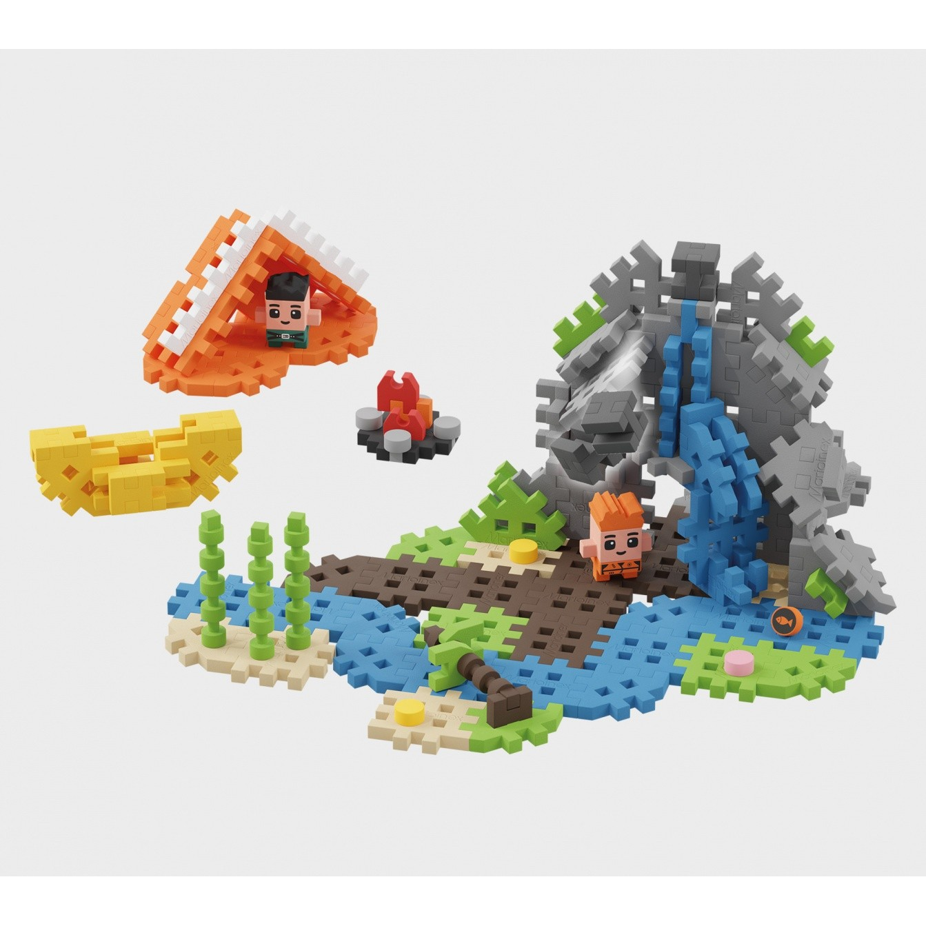 Marionex Waffle Mini Titkos barlang 148 darabos építő játék készlet (903162)