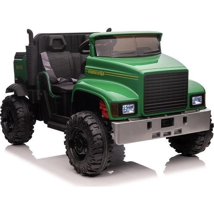 JC222 2 Személyes Elektromos Kisautó 10281 - 12 V, 4 Motoros, Szülői Távirányítóval, Zöld (10281)