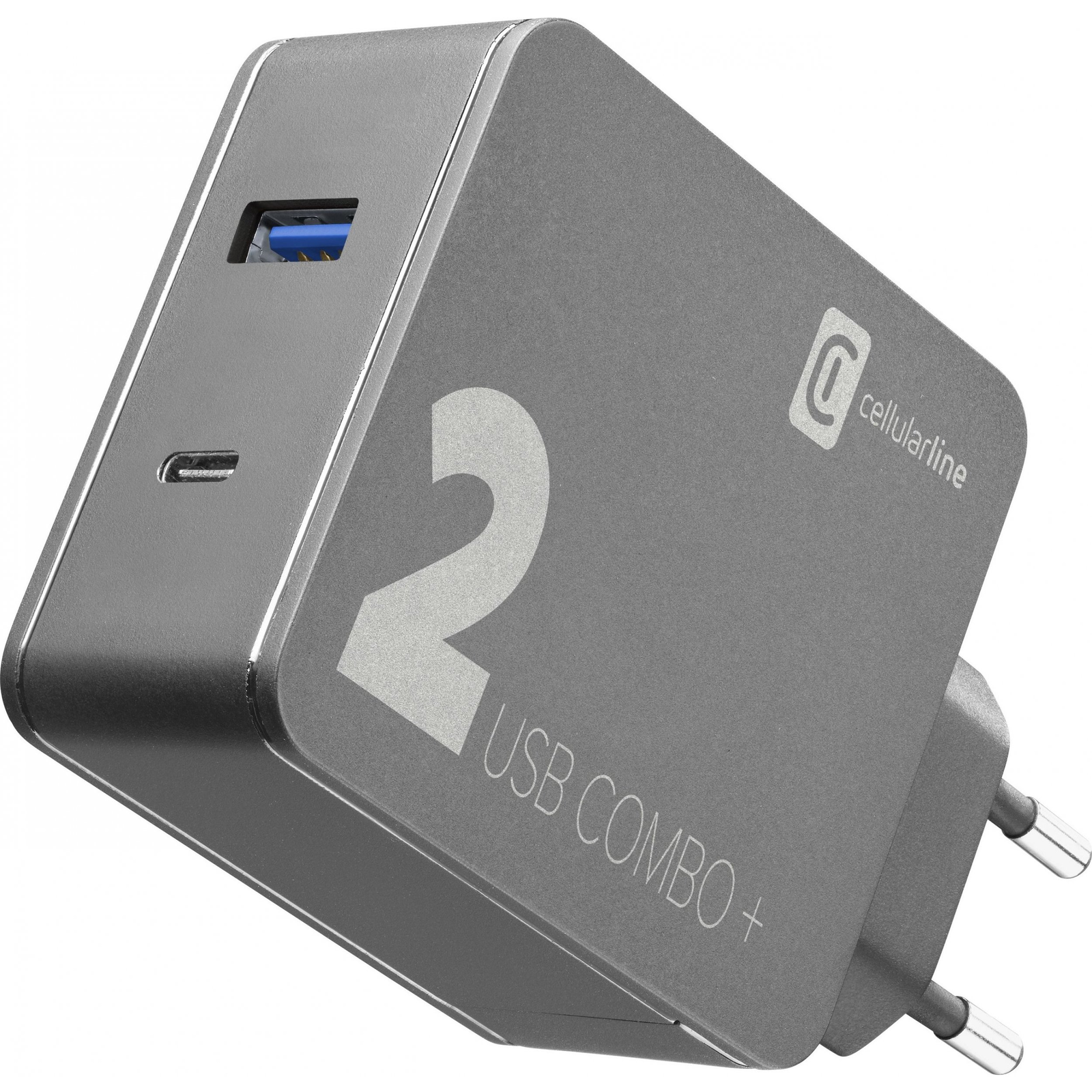 Cellularline ACHITKITC2CQCPD48K mobiltelefon töltő Laptop, Okostelefon Fekete Váltakozó áram Gyorstöltés Beltéri (ACHITKITC2CQCPD48K)