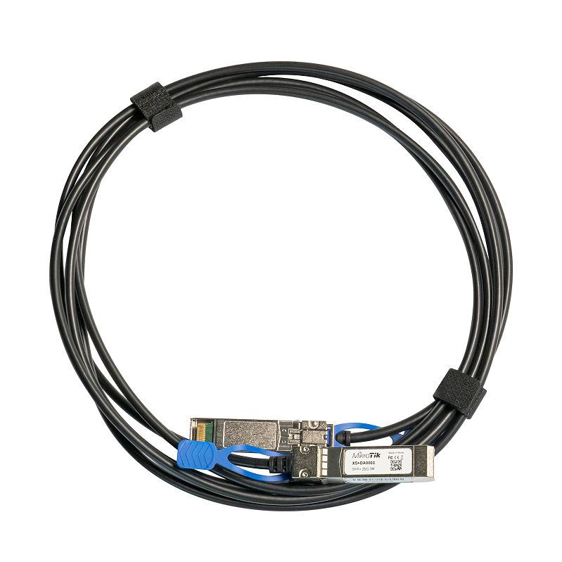 MikroTik XS+DA0003 SFP/SFP+/SFP28 3m direct attach kábel (XS+DA0003)