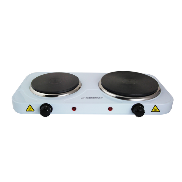 Elektrický sporák Esperanza Yellowstone 2500W bílý