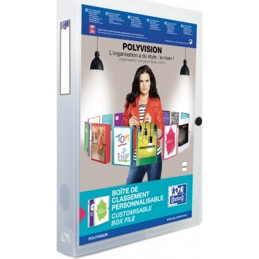 Elba Carpeta De Proyectos Polyvision Lomo 40mm Colores Surtidos Polipropileno A4  100...