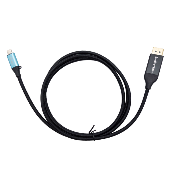 i-tec C31CBLDP8KBIDIR video átalakító kábel 1,5 M DisplayPort USB C-típus Fekete
