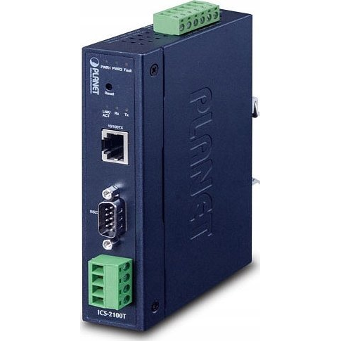PLANET 1-Port RS232/RS422/RS485 Serial-to-Ethernet AC/DC