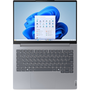 Lenovo ThinkBook 21MR008KPB hordozható számítógép Intel Core Ultra 5 125U Laptop 35,6 cm (14") WUXGA 16 GB DDR5-SDRAM 512 GB SSD Wi-Fi 6E (802.11ax) Windows 11 Pro Szürke