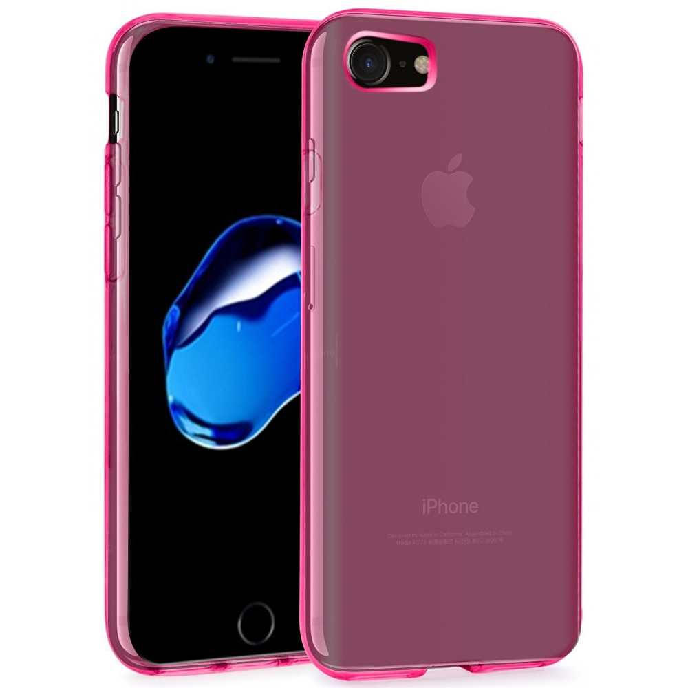 Cellect Apple iPhone 7 Szilikon hátlap - Pink (TPU-IPH7-P)
