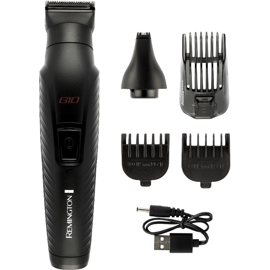 Remington PG2100 Graphite G10 10in1 Akkus Száraz Testszőrnyíró készlet - Fekete (43323530100)