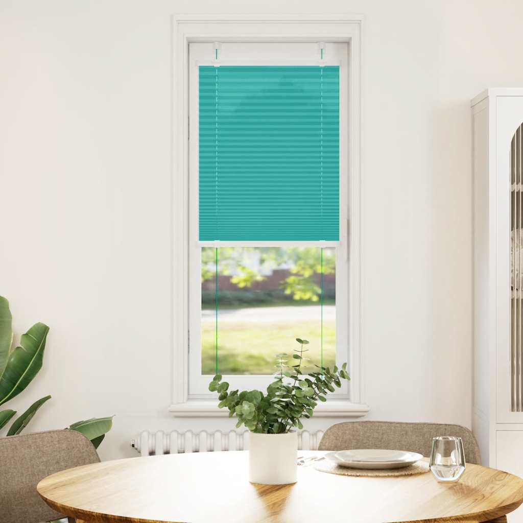 pliszírozott redőny Benzinzöld 50x150 cm szövetszélesség (4015388)