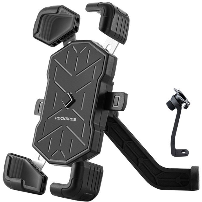 Rockbros HW-117 Bicycle Phone Holder (Black-Gray) (25210030002)